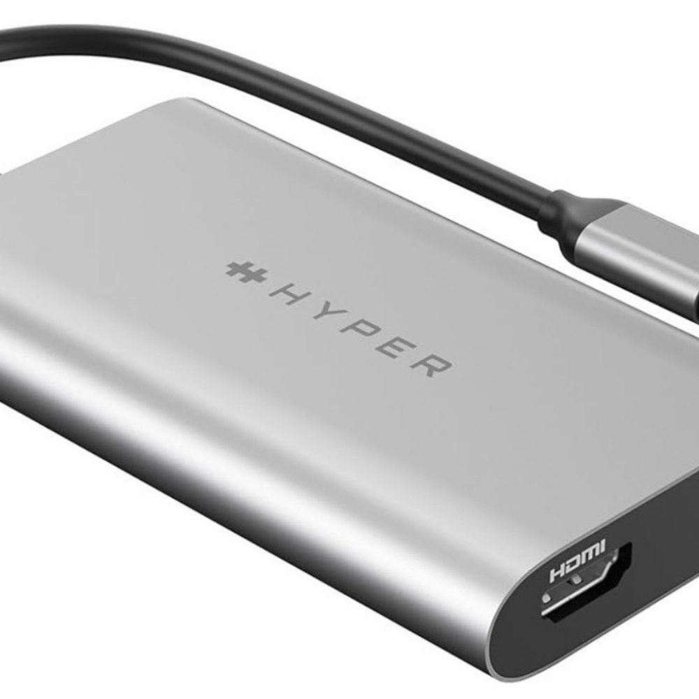 Hyper Silver HDMI Adapter